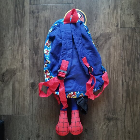 Marvel Spidey and His Amazing Friends Spider-Man Plush Convertible Backpack - Picture 4 of 8